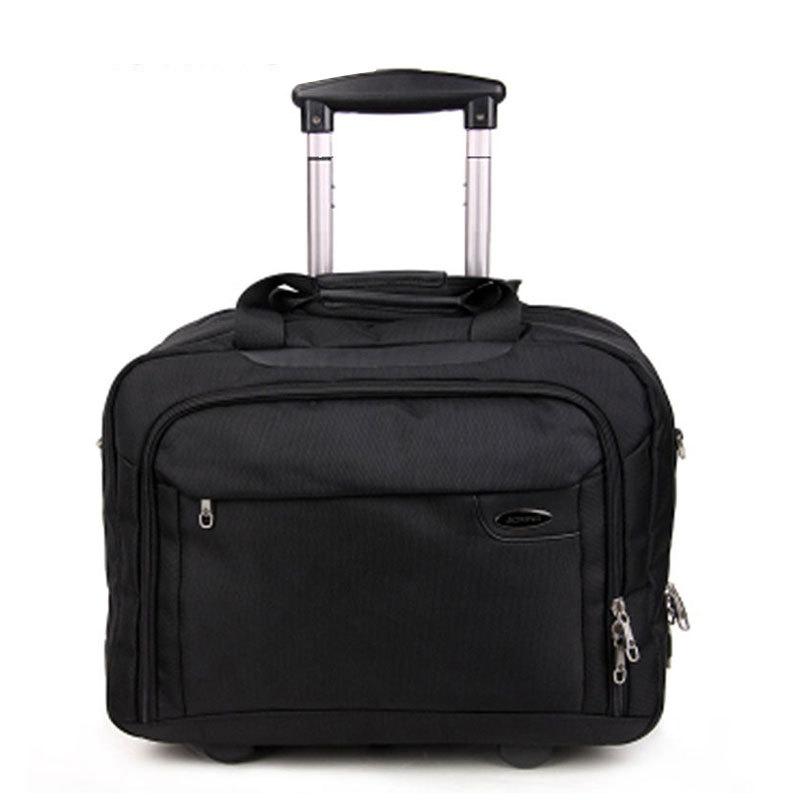 

Suitcases Business High Quality Multi-function Luggage Waterproof Hand Trolley Men Boarding Suitcase Large Capacity Travel