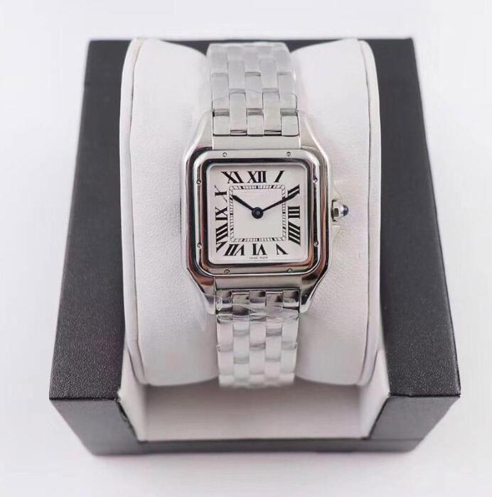 

Women Watches 22*30MM 27*30MM dial High Quality Gold/Silver Stainless Steel Quartz Battery Lady Watch CD001 Ottie, 50m waterproof