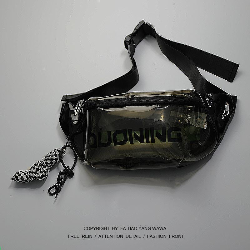

Cosmetic Bags & Cases Transparent Black Pendant BagCosmetic, As pic