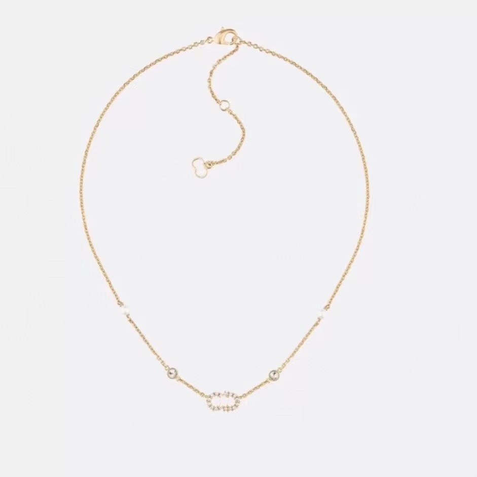 

Pendant gold love diamond necklace fashion silver plated letter simple titanium alloy Valentine's Day Couple Necklace Jewelry Wedding Alex ani