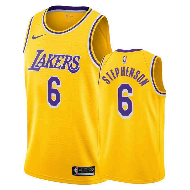 

Sublimation Men's Yellow #6 Lance Stephenson Jersey, Picture show