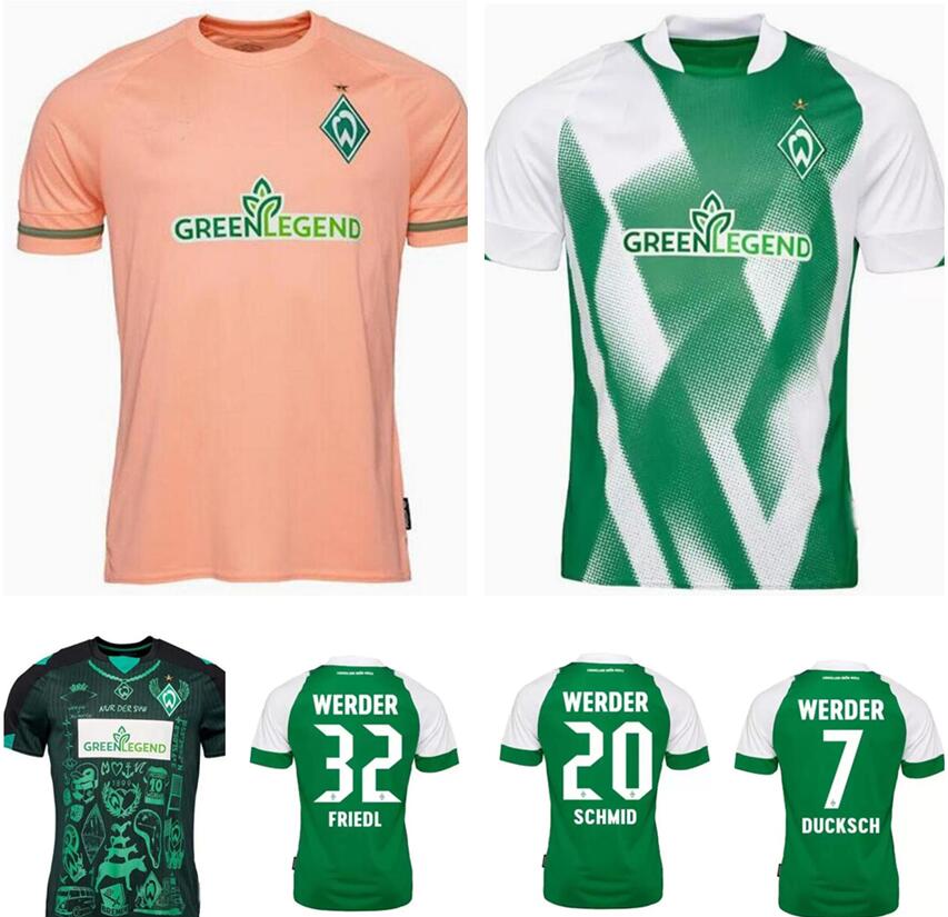 

22 23 Werder Bremen SPECIAL SOCCER JERSEY Ducksch Leonardo Bittencourt BLACK GREEN 2022 2023 How Deep is Your Love FOOTBALL SHIRTS TOP THAILAND QUALITY men kit