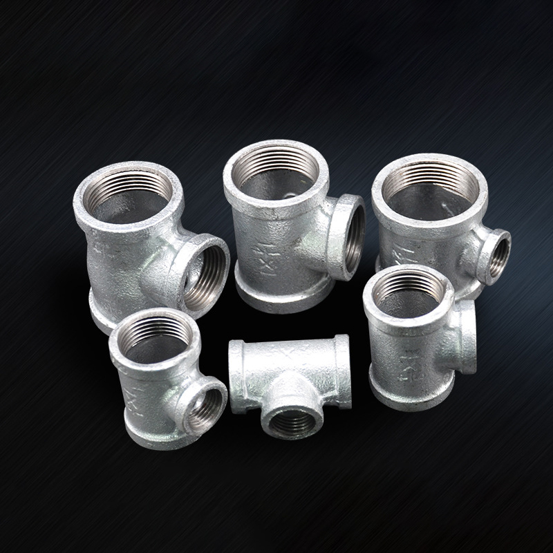 

China Hot Selling Products Premium Brand Malleable Iron Tee Fittings