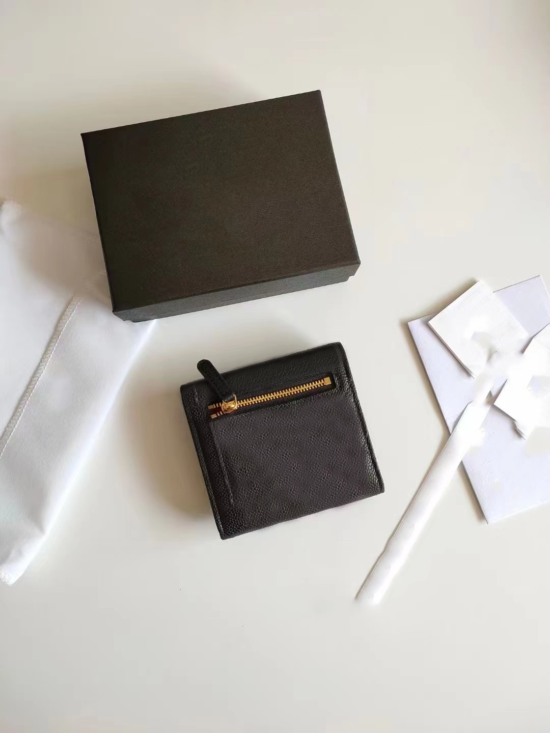 

High Quality Women purse 2021 wholesale Top Starlight designer Fashion All-match ladies single zipper Classic with box purses leather wallets Womens wallet 500862, Black 500862