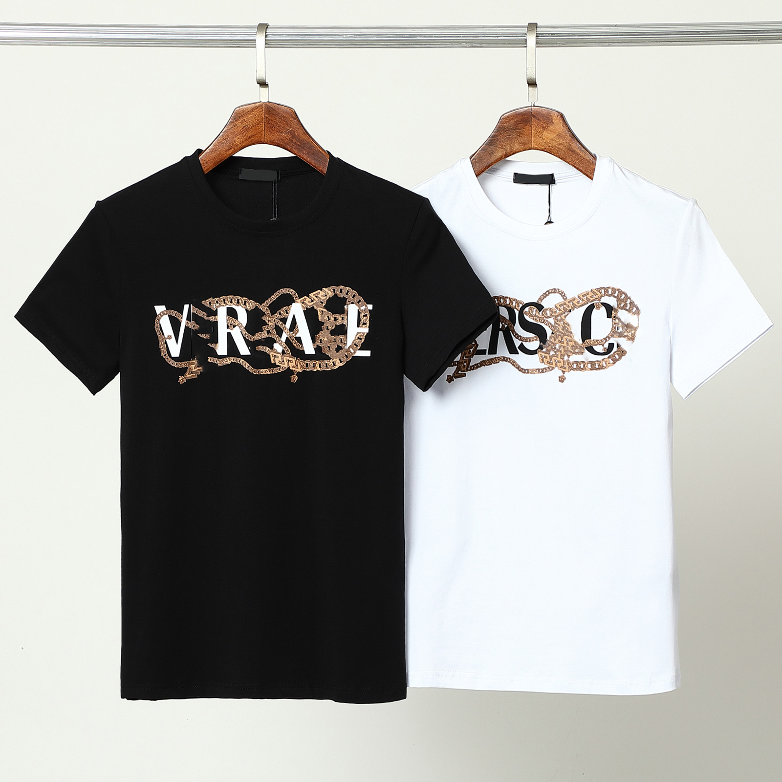 

designer Men's T-Shirts fashion trends spring and summer T-shirt men and women with the same style couples short sleeves100% cotton wrinkle resistant letter printing