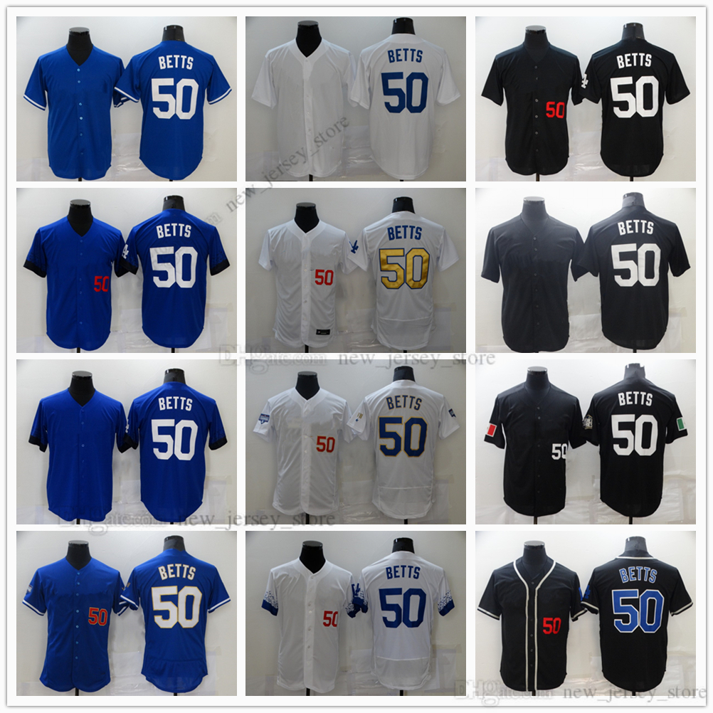 

Movie College Baseball Wears Jerseys Stitched 50 MookieBetts Slap All Stitched Number Name Away Breathable Sport Sale High Quality, As picture (with team logo)