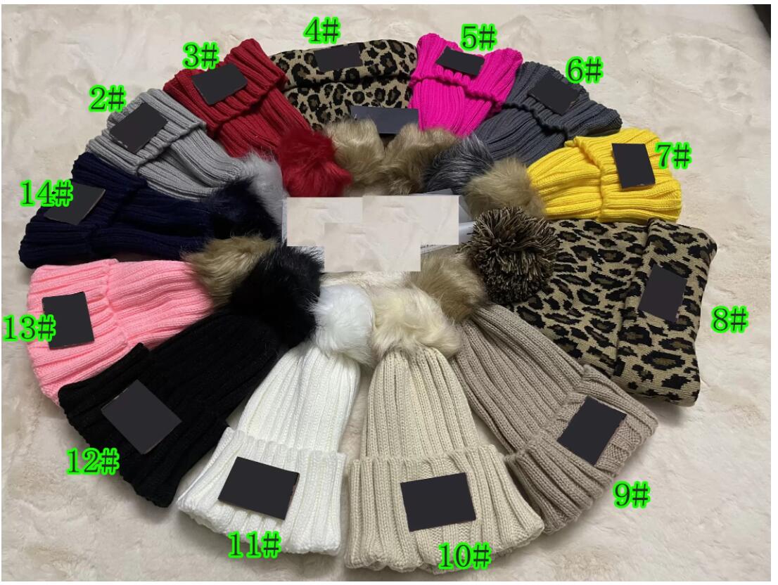 

2pcs Winter Autumn Unisex Hats For Women Men Fashion Beanies Skullies Chapeu Caps keep warm hat casual sport beanie 45colors red white Genuine leather bulb