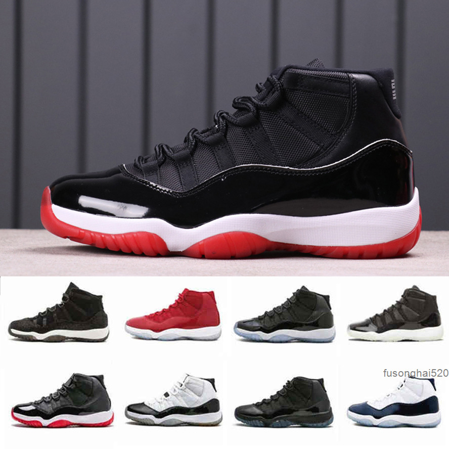 

25th Anniversary Jumpman 11 Basketball Shoes 11s Prom Night Bred space jam Gym Red Platinum Tint Sneakers Men Women High Concord 45 sports, Georgetown