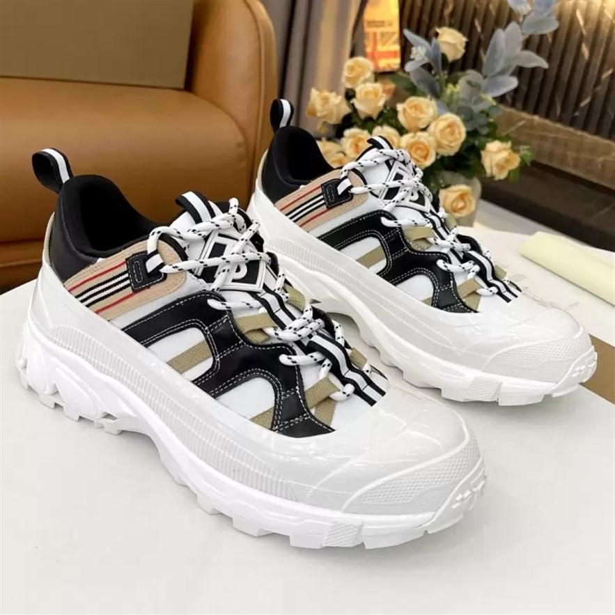 

Designers Shoes 2022 Latest Vintage Check Cotton Arthur Sneakers high quality men running sneaker casual shoes size 39-45 Sports S269E