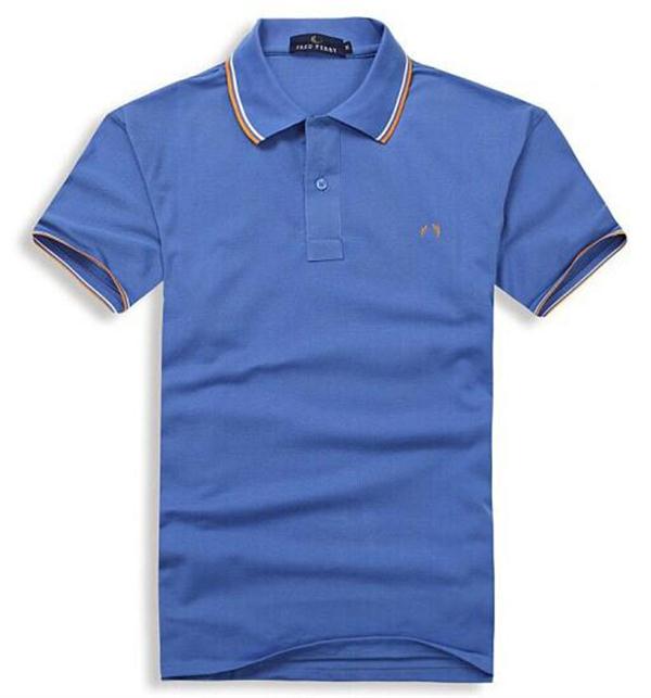 

2022 new brand Summer Men Polo Frepderry Embroidery Shirt Short Sleeves Tops Turn-down Collar Polo Clothing Male Fashion Casual Polo S-3XL, Navy blue