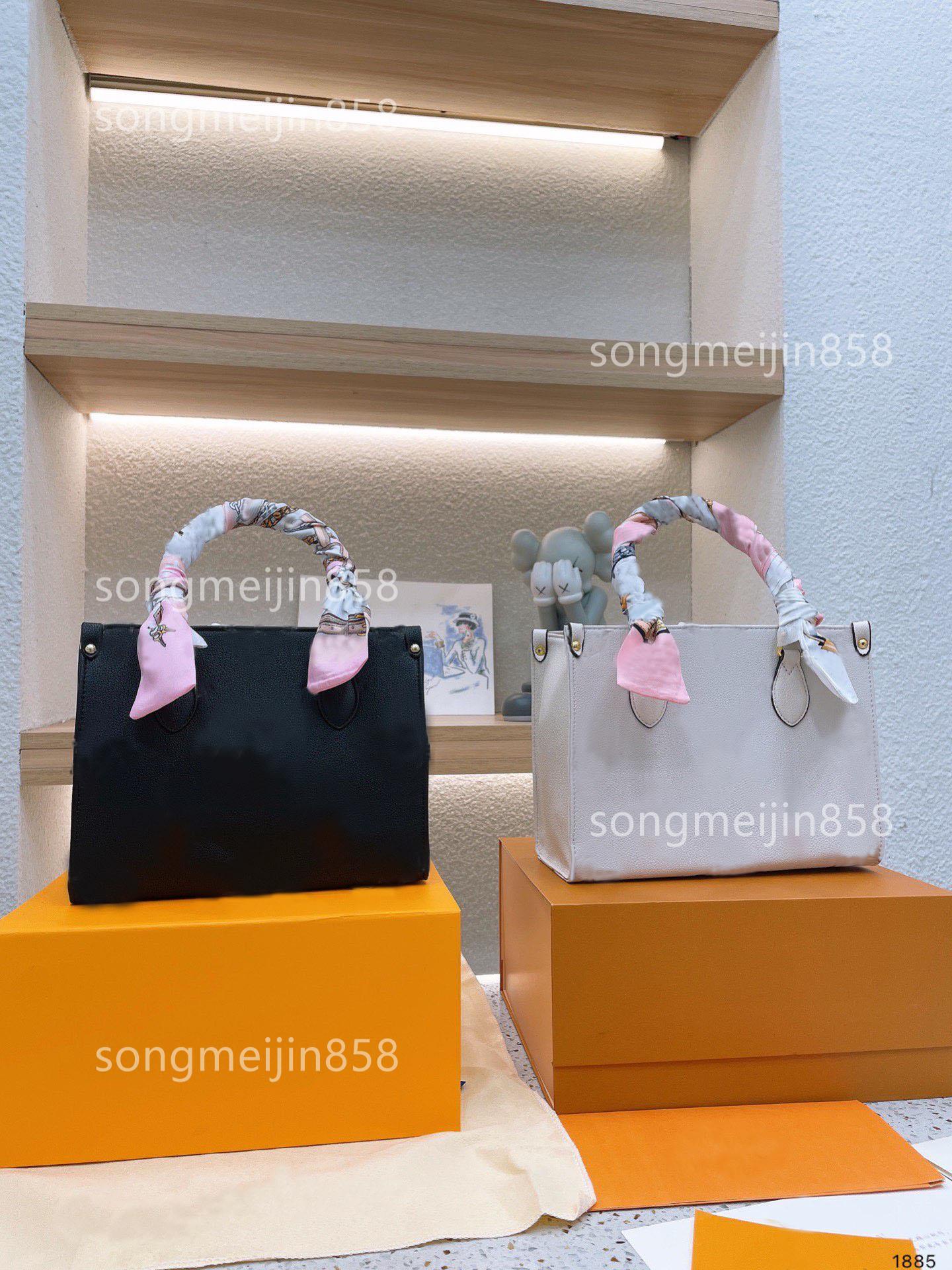 

2022 Counter same style Onthego Handbag Fashion Bags Luxury Designer Bag Shoulder Clutch Handbag Leather Crossbody Evening Package Totes Tote, Zonghuayingba