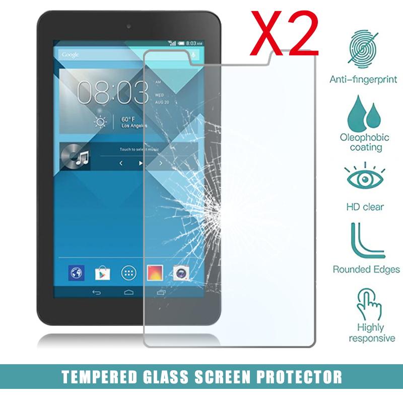 

Tablet PC Screen Protectors 2Pcs Tempered Glass Protector Cover For Alcatel OneTouch 7 Full Coverage Anti-Scratch Explosion-Proof ScreenTabl