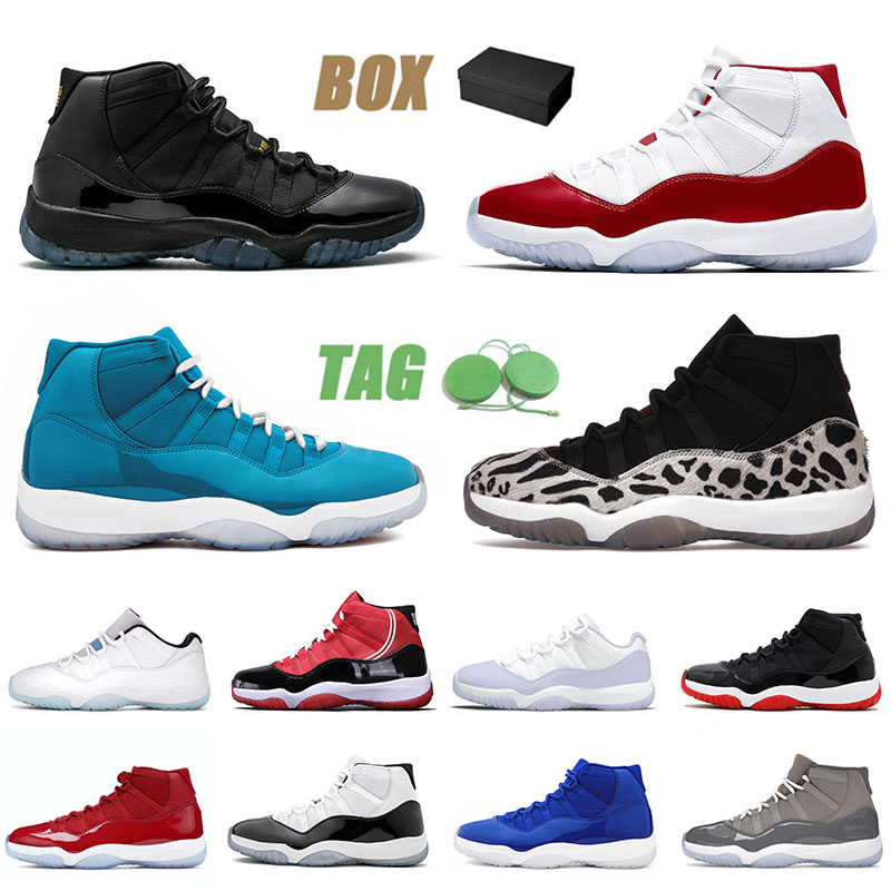 New Jumpman 11 11s XI Mens Womens Basketball Shoes Designer Miamis Dolphins High Cool Grey Cherry Sports Low Pure Violet Legend Blue Sneakers Tra-image-778144642