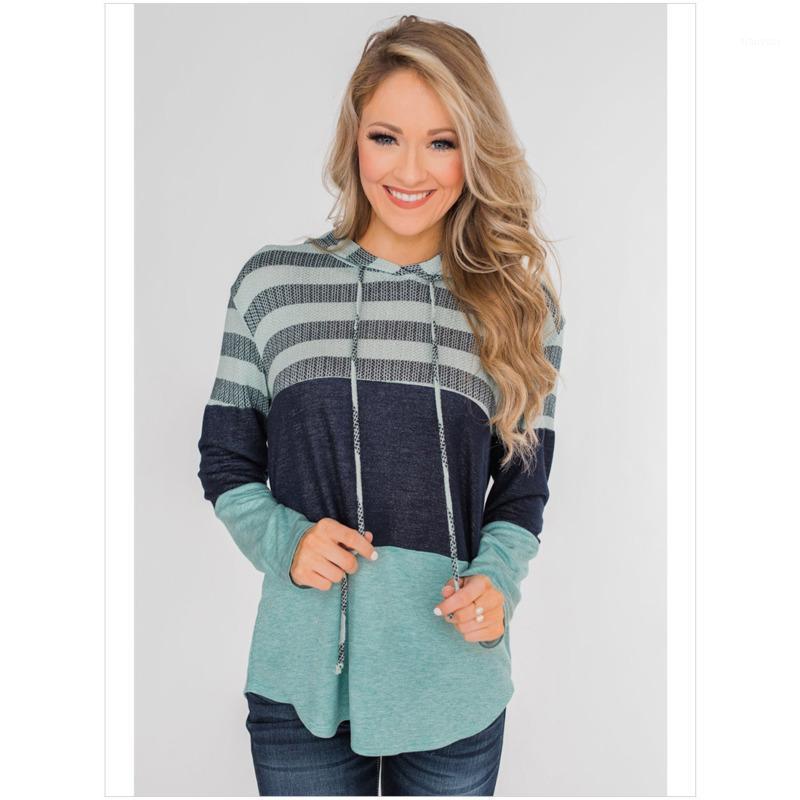 

Fall 2022 Top Loose Design Hoodie Pullover Long Sleeve Contrast Patchwork Sweatshirt Casual Moletom Wm* Women' Hoodies & Sweatshirts, Gray