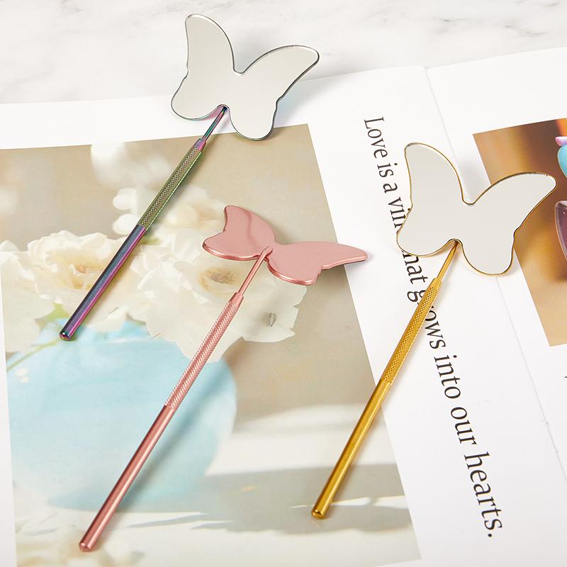 

False Eyelashes Eyelash Mirror Makeup Magnifying Beauty Long Handle Extension Tool For Checking ToolsFalse