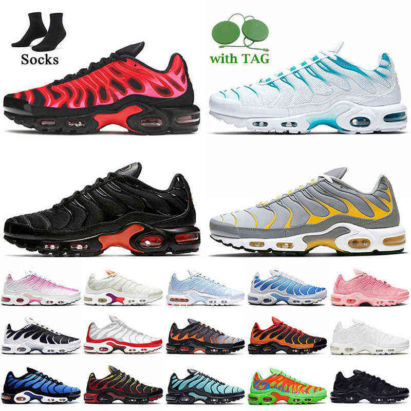 

Mens Outdoor Shoes TN Plus SE Triple White Black tns Pink Fade Mean Green ATLANTA Womens Sports Sneakers University Red Trainers Size 36-46, A70 grey combo 40-46