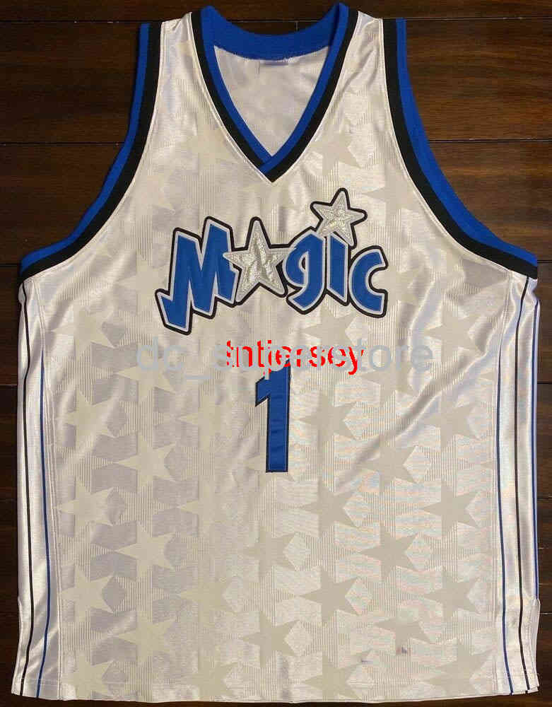 

100% Stitched Cheap Champion Tracy McGrady Baseball Jersey Mens Women Youth Custom Number name Jerseys XS-6XL Shirt, White