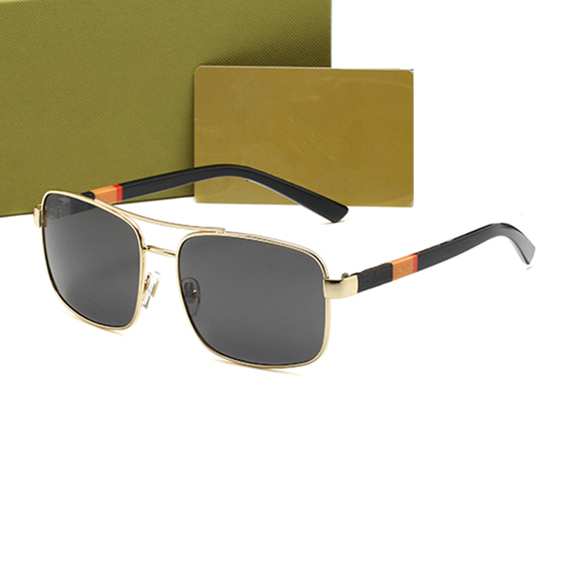 

Luxury Metal Sunglasses Women Men Square Sun Glasses Uv400 Eyewear Classic Vintage Shades Goggles