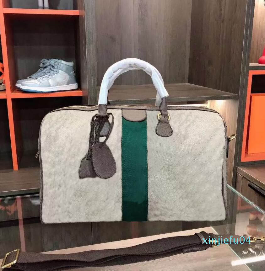 2022 Duffle Bags 45 CM Women Travel Bag Men Classic Duffel Rolling Softsided Suitcase Hand Luggage Set Unisex Handbag Tote OK89-image-760236379