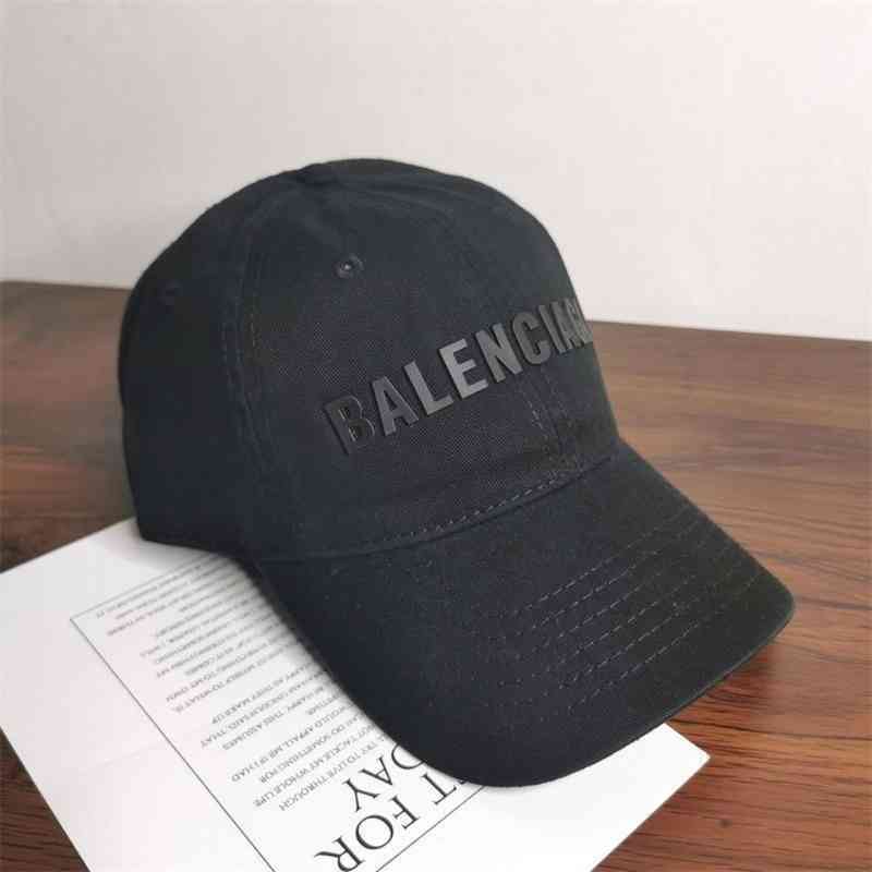 

new Balencaigass Hat spring baseball cap men's fashion star same fashion versatile letter duck tongue cap children's sun visor, 20 batches of rose red letters in