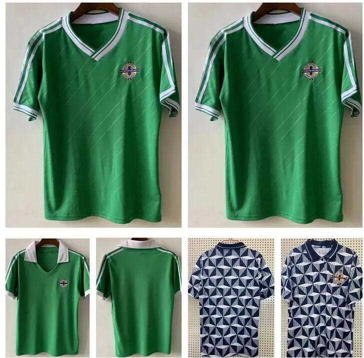 

1979 1988 Northern Ireland Retro Soccer Jerseys Home Away Classic Vintage 1990 1993 EVANS LEWIS SAVILLE DAVIS WHYTE LAFFERTY McNAIR MAILLOTS Football Shirt, 91/93