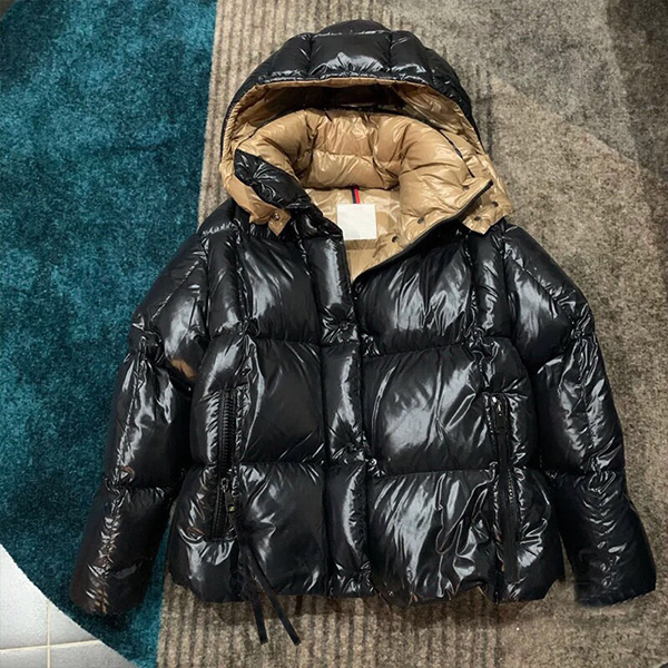 2022 Large fur winter coat thickened parka women&#039;s stitching slim long down cotton ladies women-image-768535895