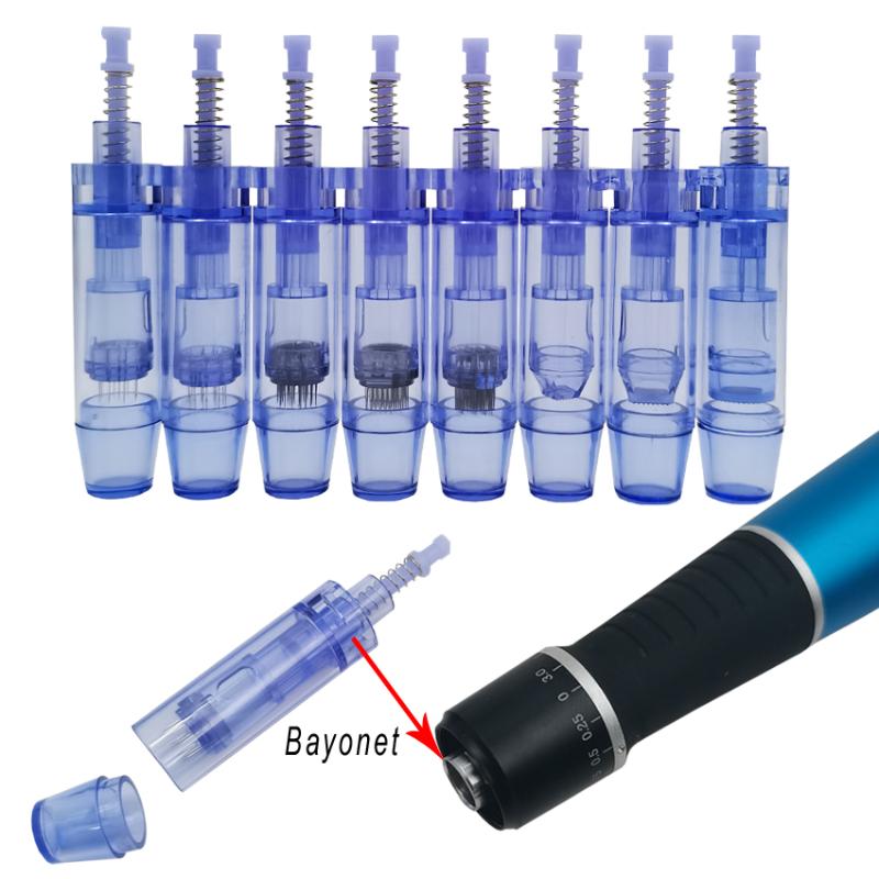 

Tattoo Needles 100pcs Electric Derma Pen Cartridges For Ultima Dr A1 Replacement Heads 9 / 12 24 36 42P Nano Apply To E30 M7 M5 N2 A6Tattoo