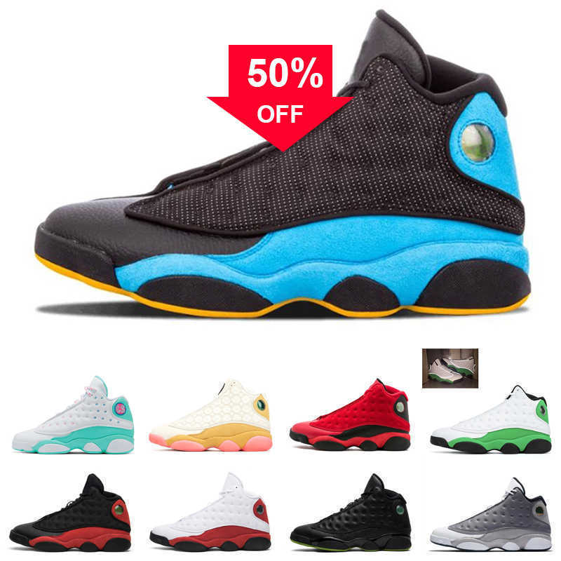 

New Mens 13 13s Hingh Top Basketball Shoe Chris Pauls Days -Cp3 Grey Toe Island Green Women Men Comfortable Discount Sports Shoes j, 3 island green 40-47