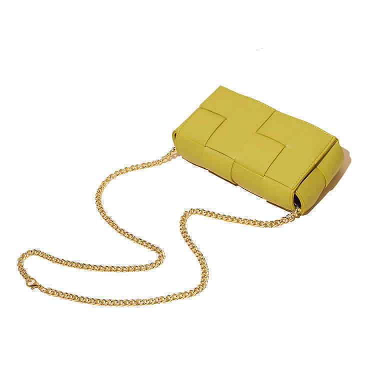 

Bottegas Venetas Handbag woven waist chest chain men's and women's small Avocado Green bag Single Shoulder Messenger BagK OIIW, Caramel (brown)