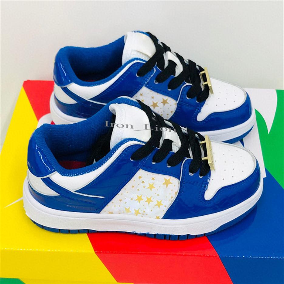 2021 Chaussures pour enfants de qualité supérieure Boy et fille Core Black Children Sports Sneakers Baby for Birthday Gift Taille 24-352689