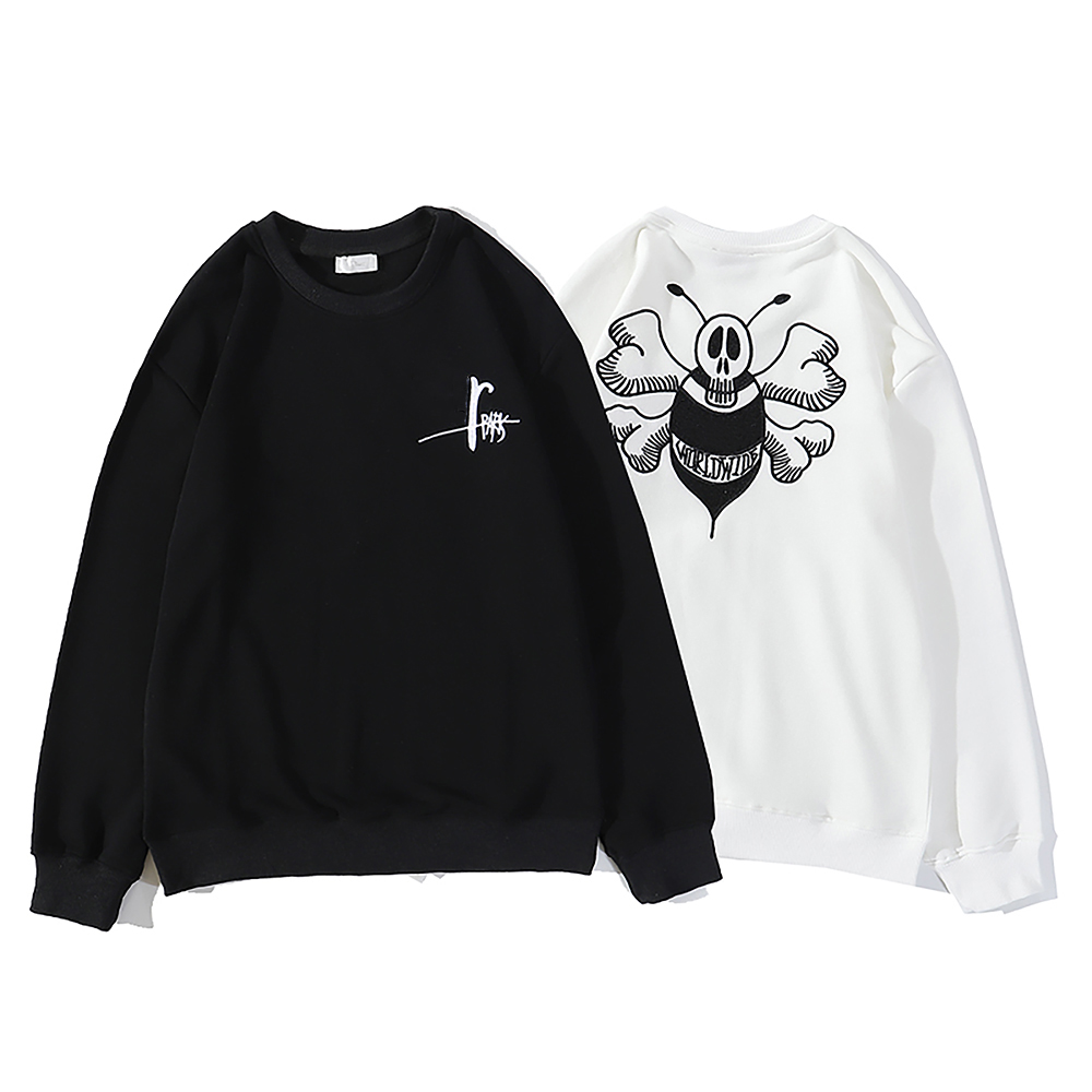 S-5XL Mans Sweatshirts Womans Hoodies Mens Fashion Designer Sweatshirt Letter DI Print Pullover Autumn Winter Hoodie Street Outerwear Casual Tops