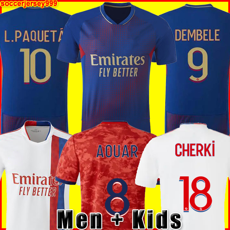 

OL soccer jersey  23 Maillot 4TH 2022 2023 digital fourth football shirt TOKO EKAMBI BRUNO G CHERKI AOUAR HOME KADEWER Lyon men + kids kit uniforms, 21/22 kids away