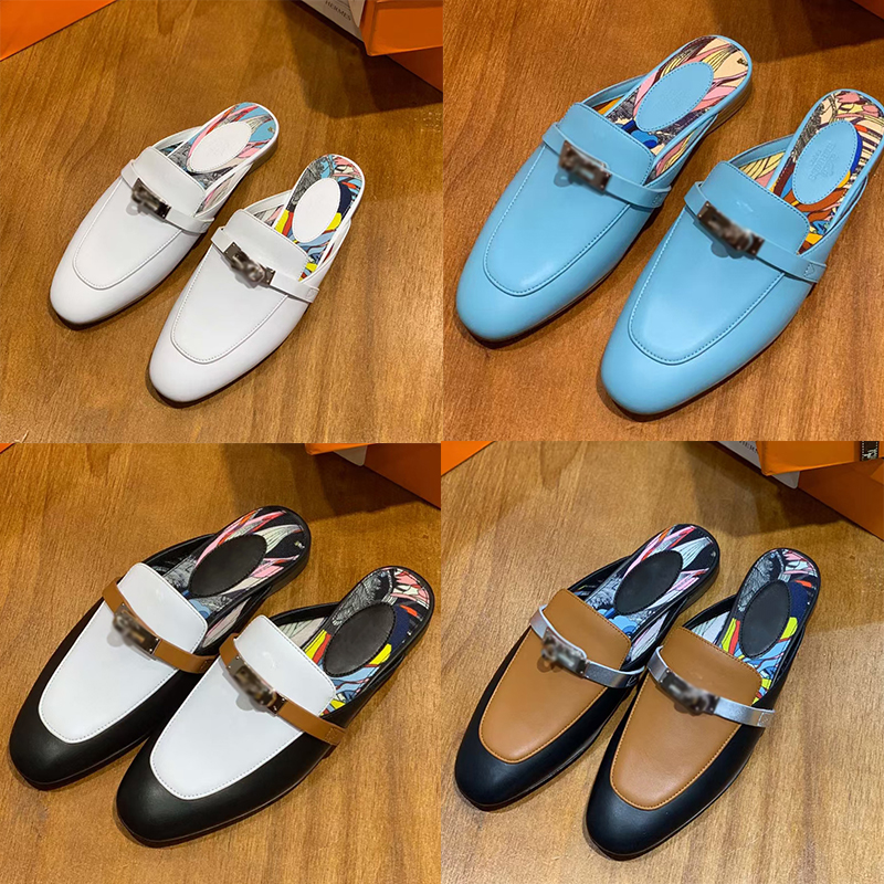 

top quality Casual Shoes Women's platform fashion loafers Luxury designer casual shoes black and white leather metal buckle Loafer sport rubber sole heel Kelly 35-41, Burgundy