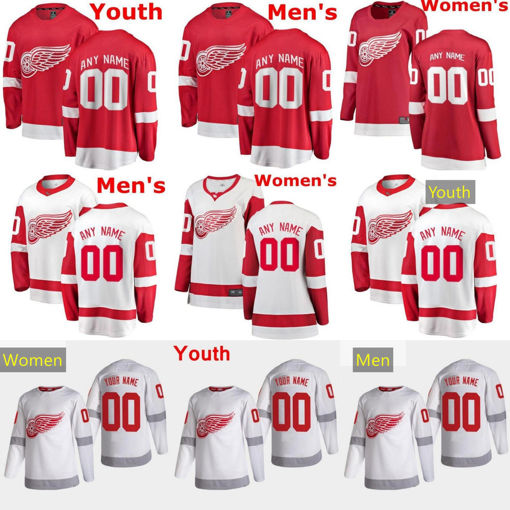 

Hockey Jerseys Detroit''Red''Wings 18 Marc Staal 65 Danny DeKeyser 73 Adam Erne 48 Givani Smith 15 Jakub Vrana 23 Lucas Raymond Custom, As