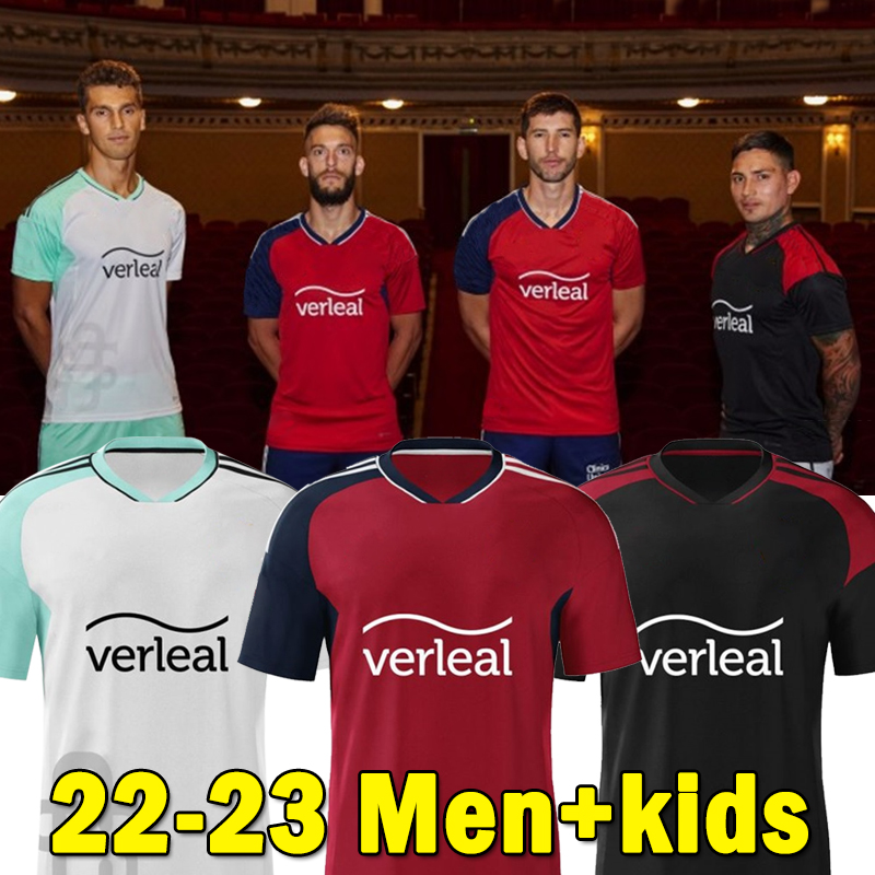 

22 23 d'Osasuna Soccer Jersey Rubn Garca Rtorres Chimy Vila Football Shirts Bumimir Manu Snchez David Garcia R.TORRES BUDIMIR CALLERI Uniforms, Aosasuna 22-23 away