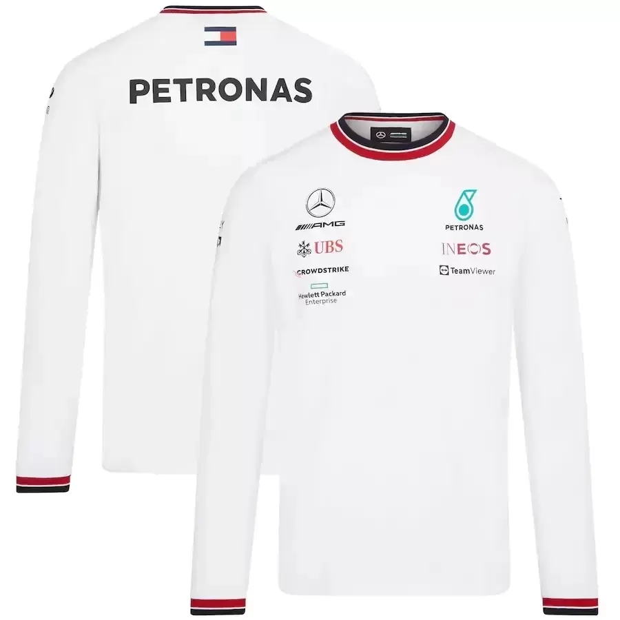 

Petronas Mercedes Amg Sweatshirts F1 Valtteri Bottas Formula One Mens Women Competition Benz Casual Long sleeve Lewis Hamilton Team Work clothes Sweatshirt, F1 t-shirt