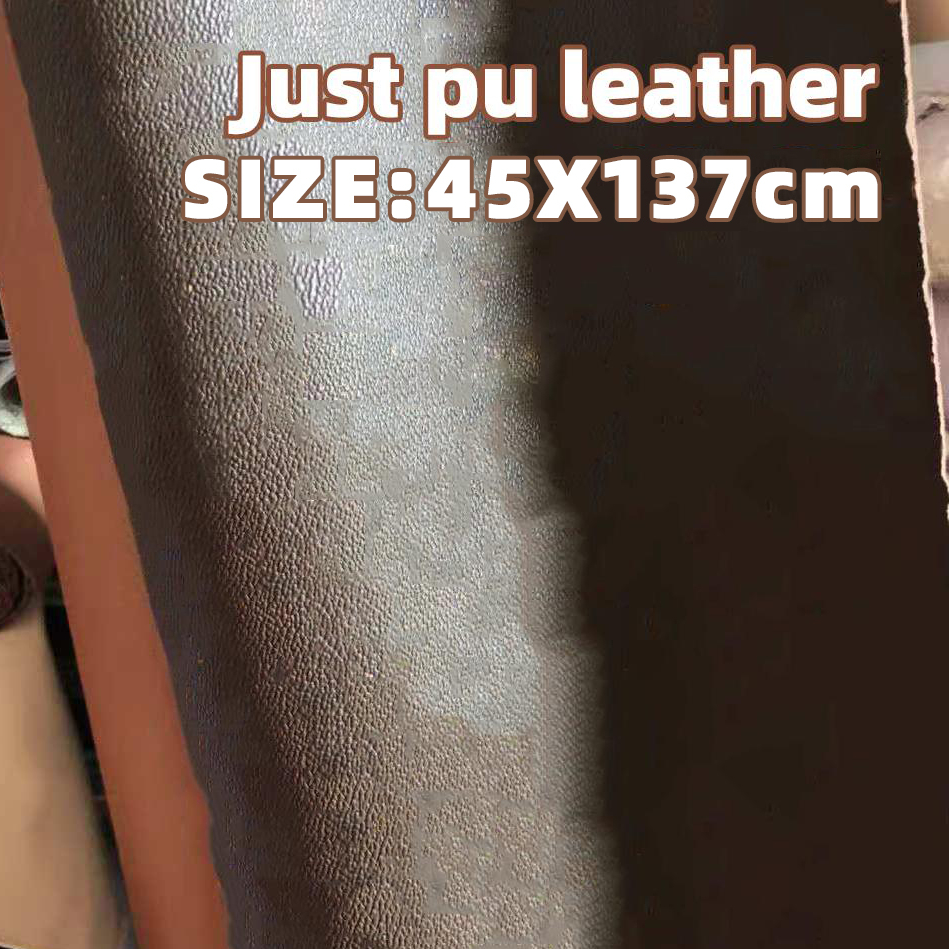 

36 color size 45x137cm Bag Luggage Making Materials PVC men shoulder bags wallet pu leather pallet motorcycle high quality women Monograms brand handbags