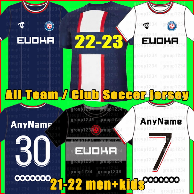 

PLAYER 30 10 MBAPPE 7 HAKIMI SERGIO RAMOS WIJNALDUM soccer jerseys 21 22 23 Maillots pSGS football shirt 2022 2023 men + kids kit sets uniform enfants maillot de foot, 22/23 home men jersey