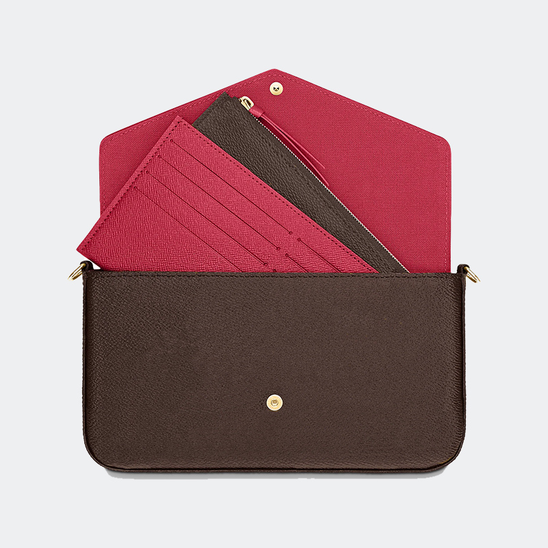 

2022 ss Designer Women Fashion Handbags Envelope Clutch Bags multiple color Cute and portable Genuine Leather Zipper handbag Cross Body shopping totes wallets, Color w