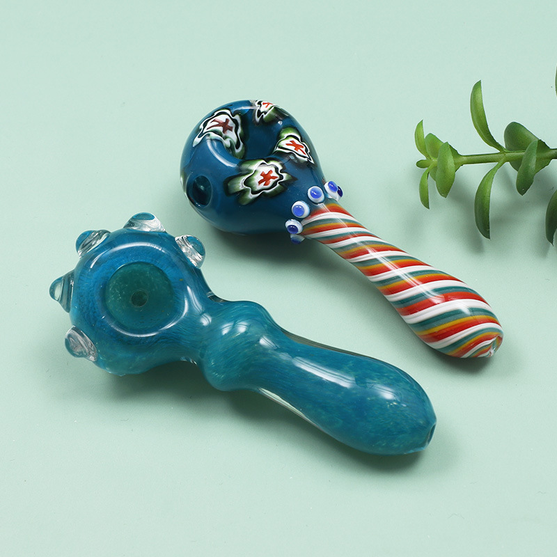 

Assorted Drip Glass Pipe spoon flower design pipes