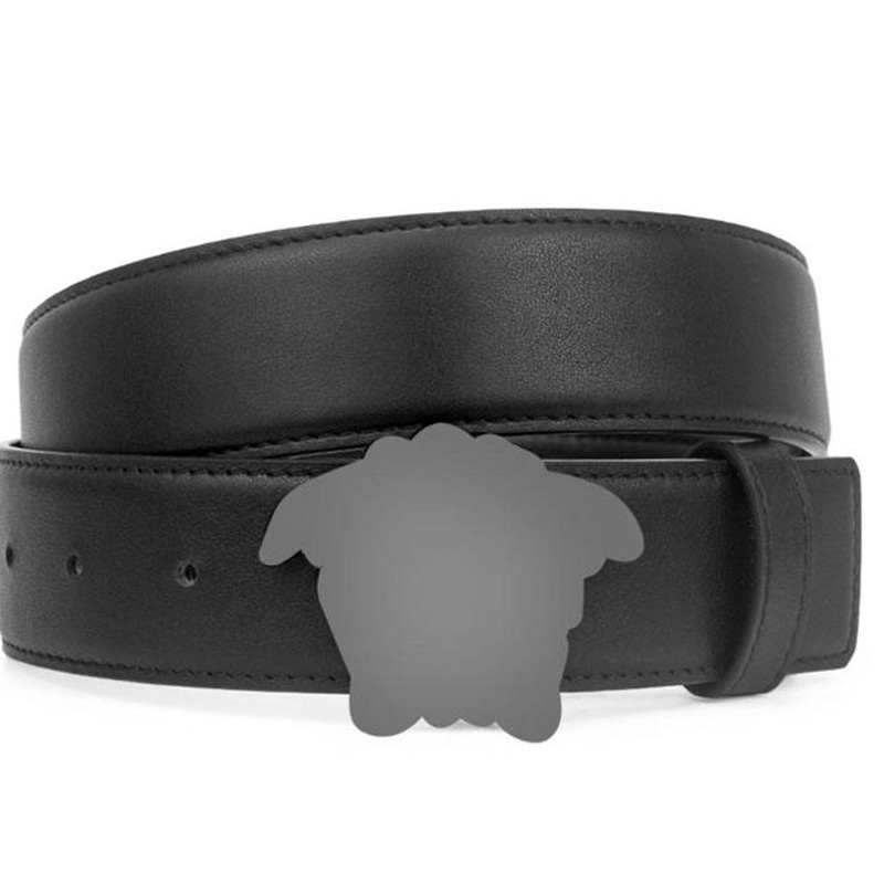 

Fashion Belt Man Woman Belts New Designer Smooth Gold Sliver Gun Black Buckle Top Quality Cowhide Leather Width 3.8cm Nice G227023F, As pics