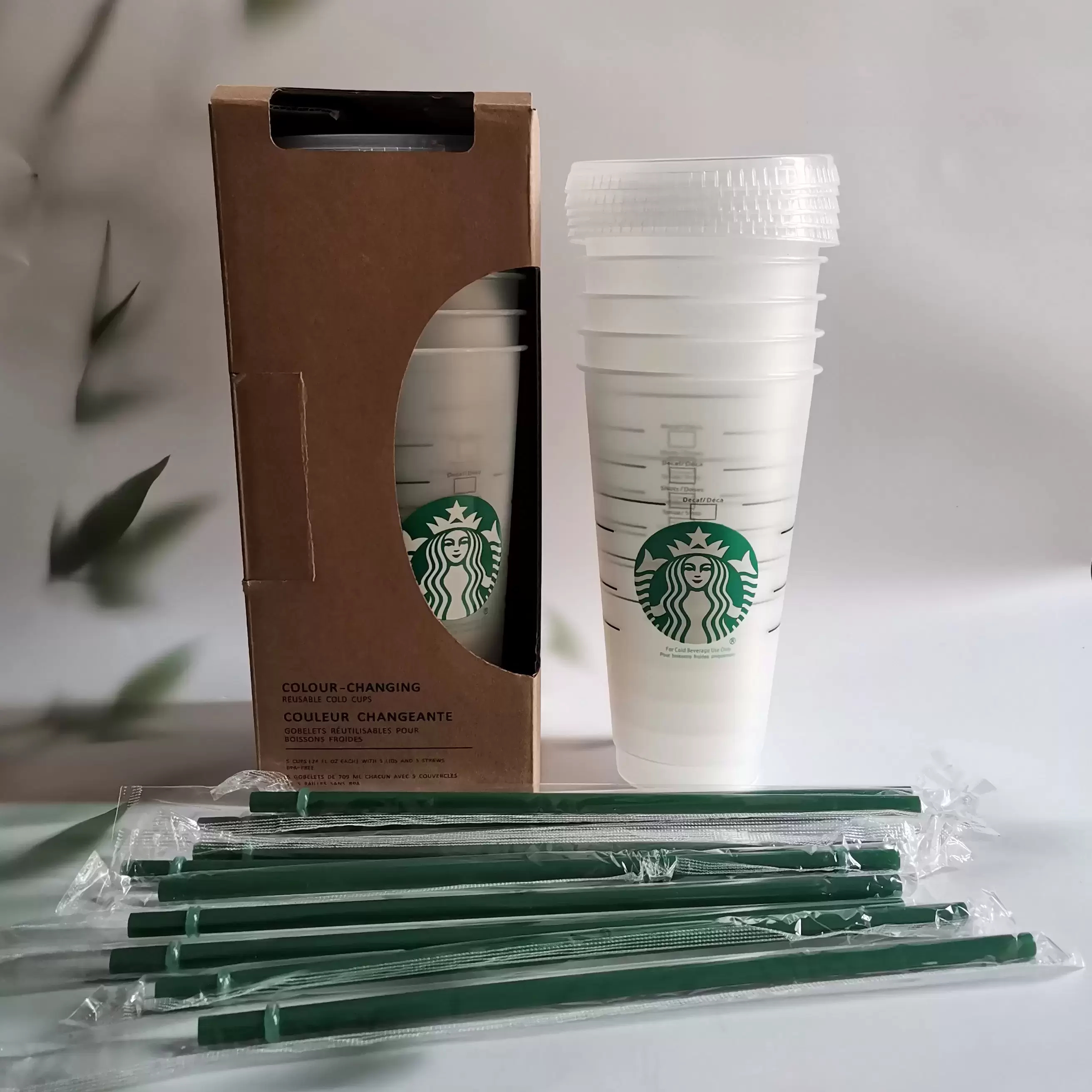 

Starbucks 24oz/710ml Plastic Mugs Tumbler Mermaid Goddess Reusable Clear Drinking Flat Bottom Pillar Shape Lid Straw Cups mug, Customize