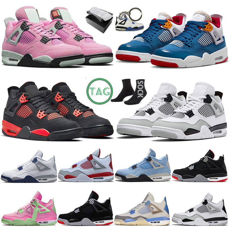 

Fashion 4 Men Trainers Jumpman Basketball Shoes 4s Black Cat Messy Room Red Thunder Sneakers Women Taupe Haze Sports Military Blue White Oreo Infrared 36-50, 12 40-47 midnight navy