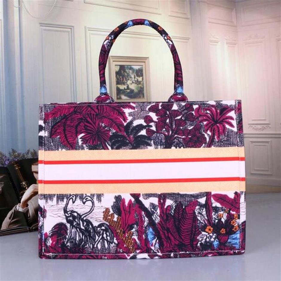 

Multicolor Classic Totes Designers Luxurys Canvas Shopping Bags Large Capacity Woman Handbags High Quality Shoulder Bag 41cm2193