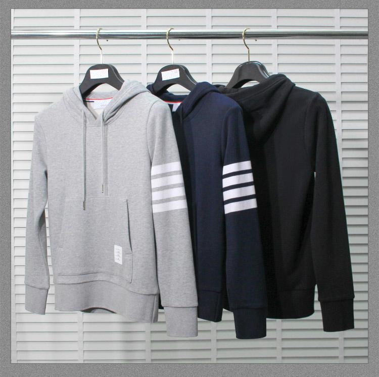 

Fashion Brand Stripe Hooded Clothing Cotton Jacket Men Women Sweatshirts Hoodies pullovers Casual Sportswear Coat, Blue