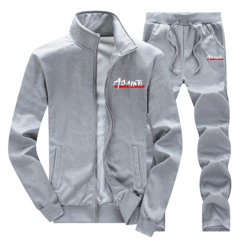 

Men's Tracksuits Mens Vest Pants Set Men's Casual Letter Print Jacket Pant Two Piece Stand Collar Pocket Coats Drawstring Brown Suits Me, Black