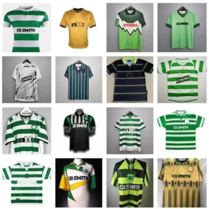 

Retro Celts Larsson Soccer Jerseys 84 86 87 88 91 92 93 95 96 97 98 99 00 02 Celtic BRATTBAKK Classic Vintage old calssical Shirt football uniforms, Retro 94/96