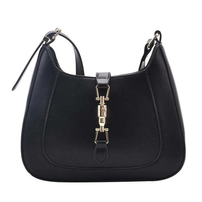 

Evening Bags High Quality Wallets And Handbags Leather Shoulder Messenger Bag Ladies Fashion Underarm Red For WomenEvening EveningEvening, Black