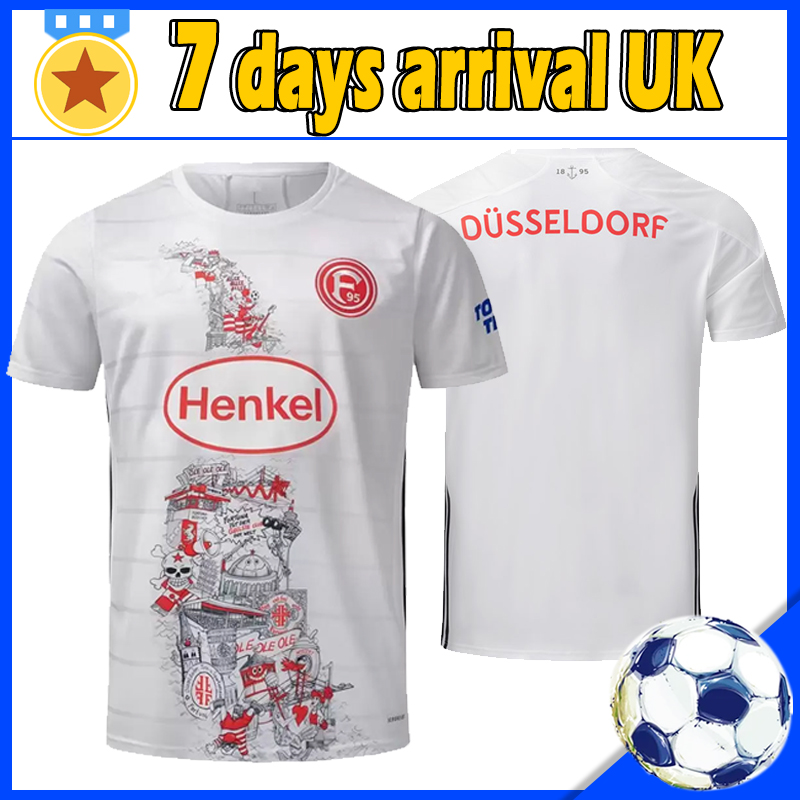 

22 23 Fortuna Dusseldorf soccer jerseys Dusseldorf Special Edition GINCZEK HOFFMANN KLAUS PETERSON BODZEK PLEDL HENNINGS 202 2023 Football Shirt Men Uniforms top, 22 23 special