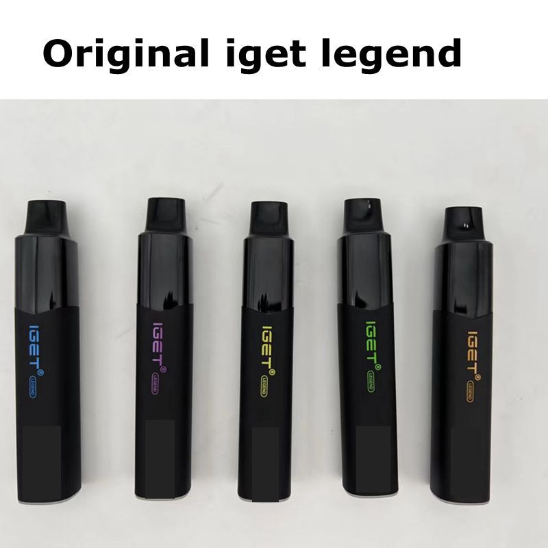 

Authentic IGET LEGEND Disposable Pod Vape Device Kit E cigarettes 4000 Puff 5% 12ml Prefilled Cartridge 1100mAh Battery Vapes Stick VS 1800 3500 King Bar Plus Max XXL
